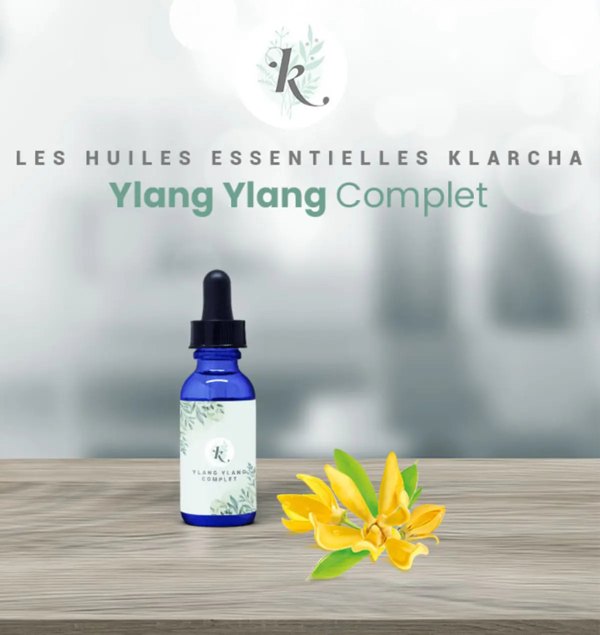 Huile Essentielle Ylang Ylang Complet BIO - Klarcha