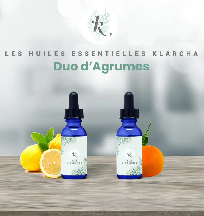 Duo d'Agrume Bio : Citron - Orange Douce